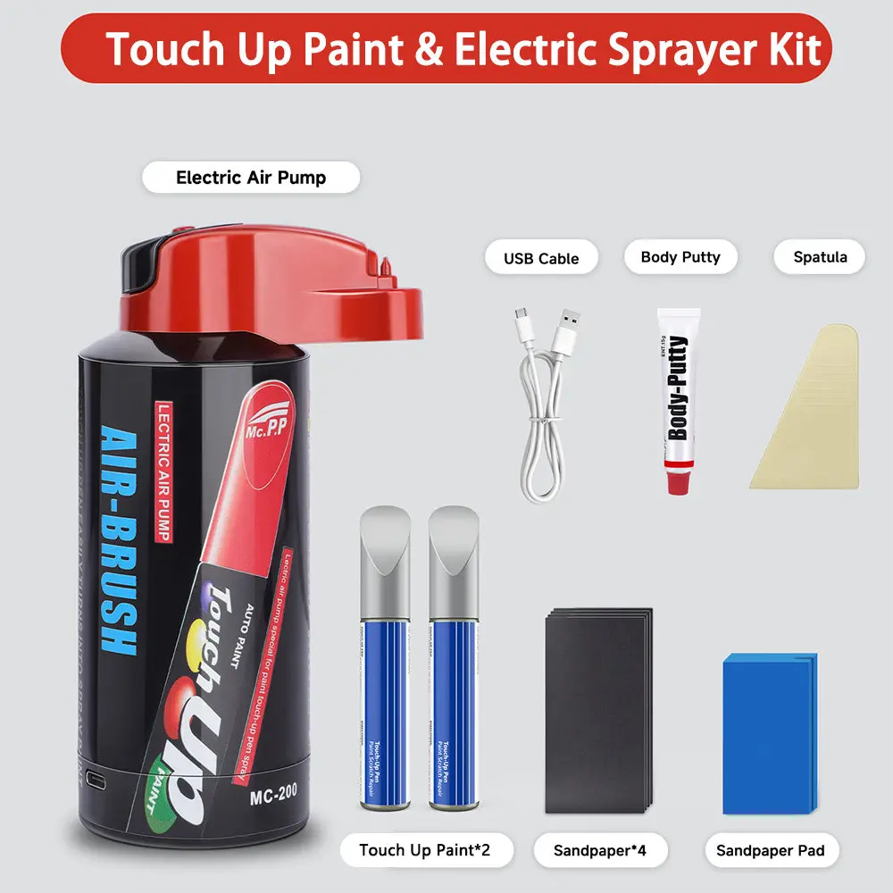 Wheel Rims Touch Up Paint Electric Sprayer Repair Kit For Tesla 3/Y/S/X 5