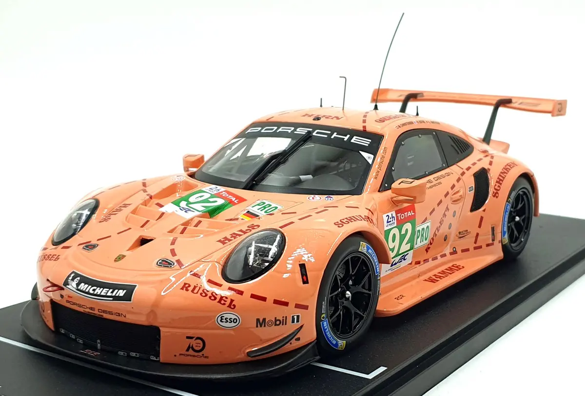 Ixo 1/18 Scale Legt18003 - Porsche 911 #92 24Hr Lm 2018 1