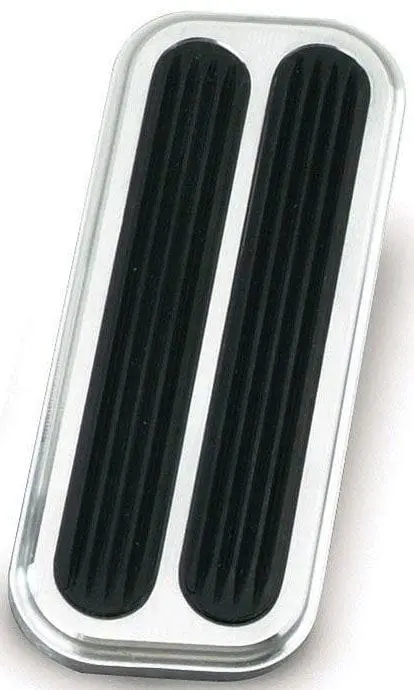 Brushed Billet Aluminum Accelerator Pedal Pad With Non-Slip Rubber Surface – Lk-Bag-6092 1
