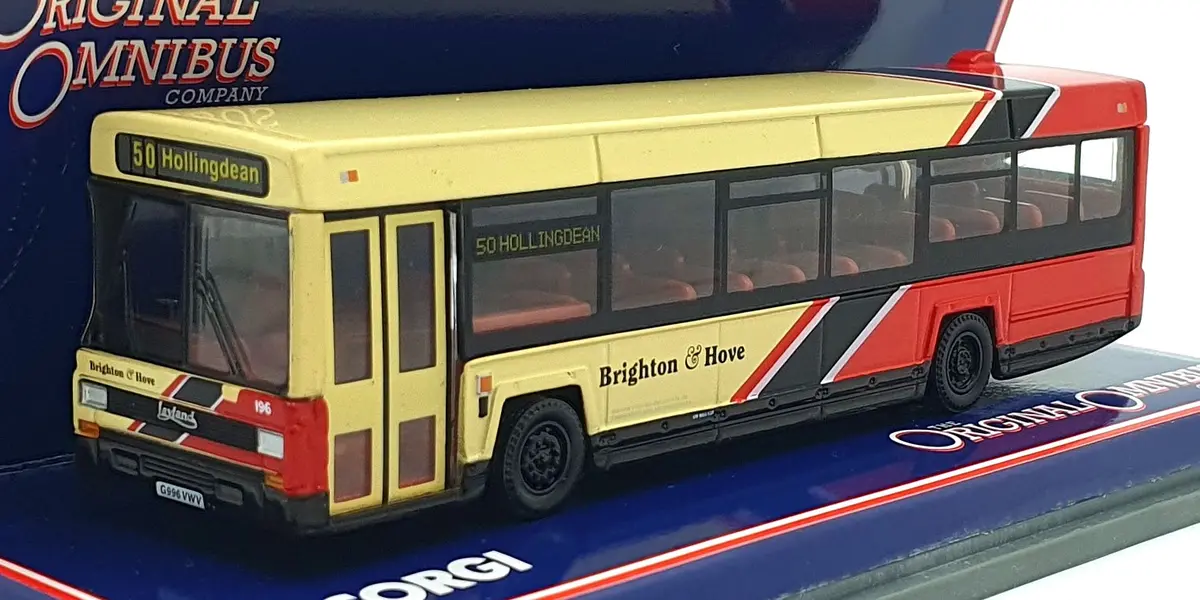 Corgi 1/76 Scale 43113 - Leyland Lynx Mk1 Brighton And Hove R50 1