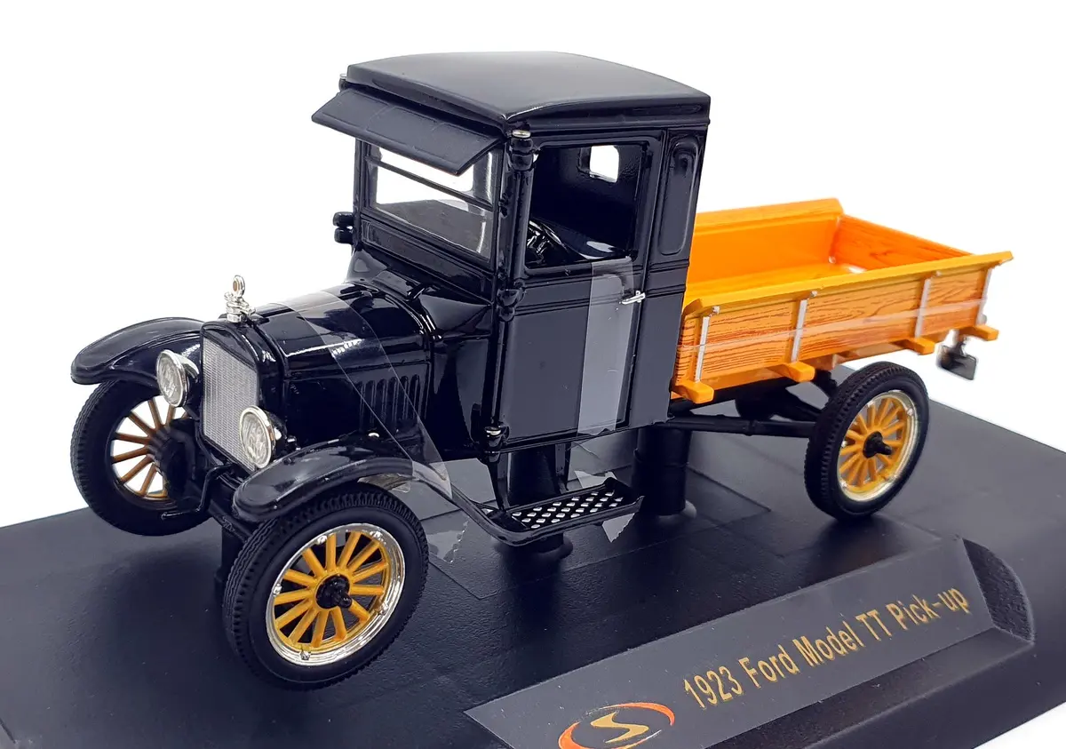 Signature Models 1/32 Scale 32309 - 1923 Ford Model Tt Truck - Black/Yellow 1