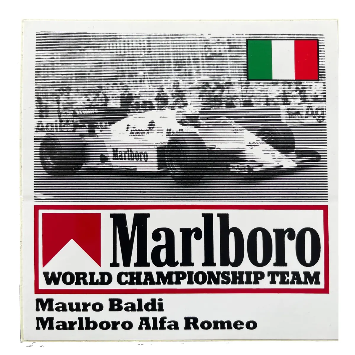 Marlboro Mario Baldi Alfa Romeo 1