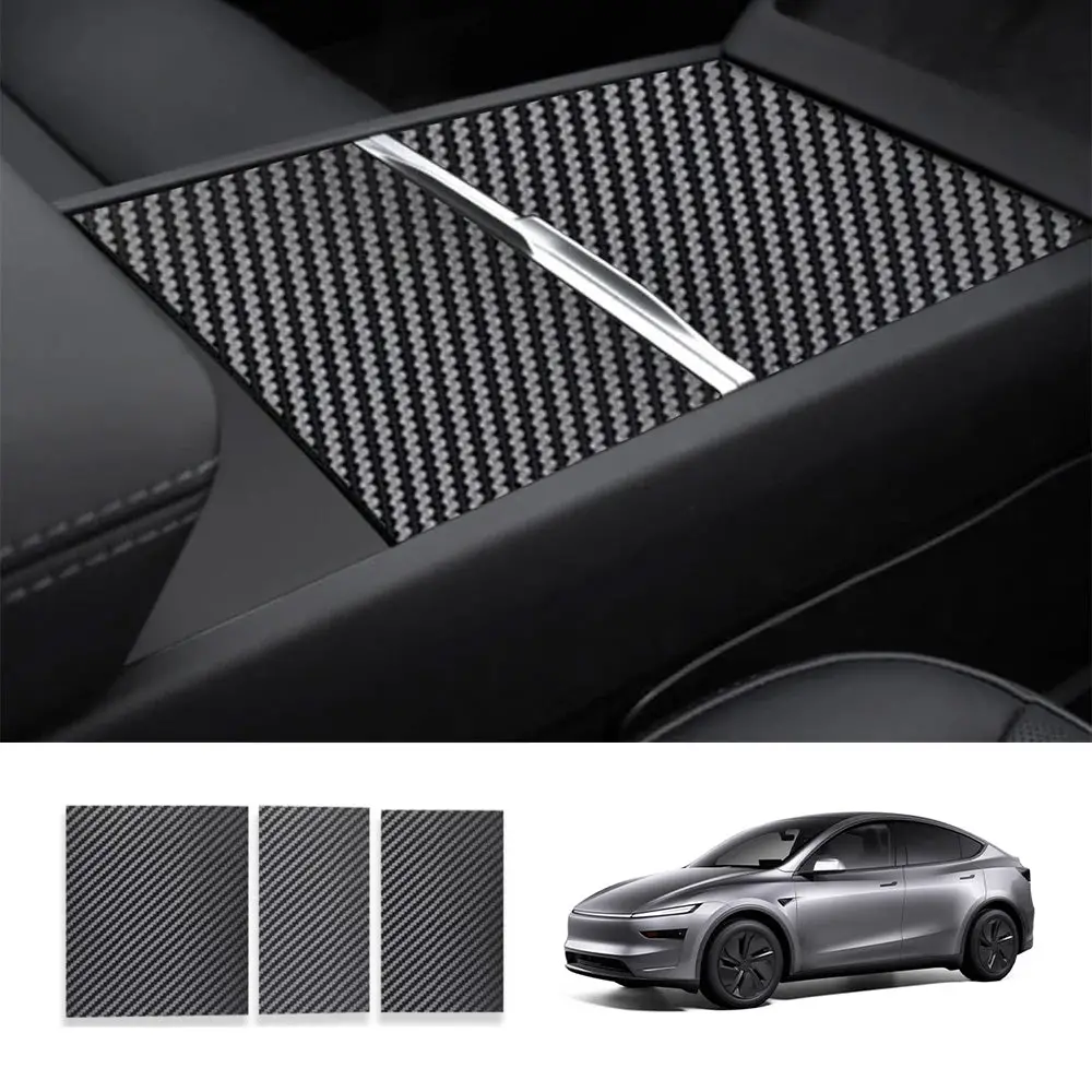 Center Console Protector Sticker Cover For Tesla Model Y Juniper 2025+ 1