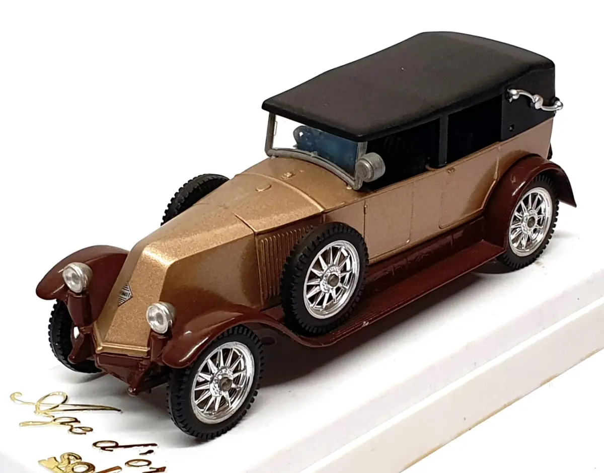Solido 1/43 Scale Diecast 4149 - 1927 Renault 40Cv - Gold/Brown/Black 1