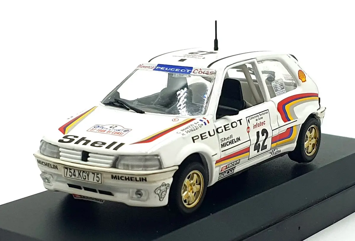 Vitesse 1/43 Scale L051 - Peugeot 106 Xsi #42 Tour De Corse Gr.A 1