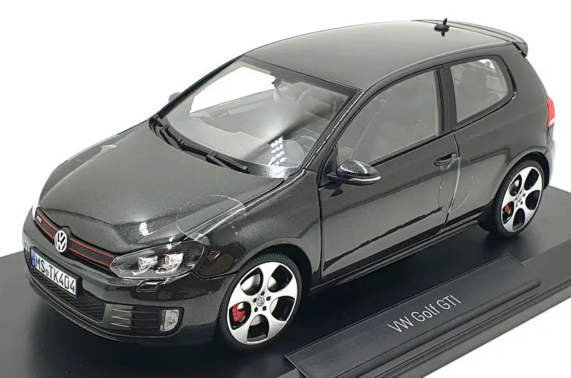 Norev 1/18 Scale Diecast 188503 - Vw Golf Gti 2009 - Grey Metallic 1