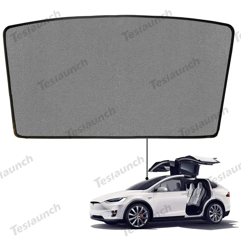 Sunroof Sunshade (Front Sun Visor) For Tesla Model X (2015-2026) Accessories 1
