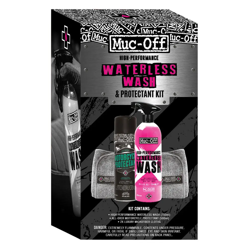 Muc-Off Motorcycle Waterless Wash & Protectant Kit 1