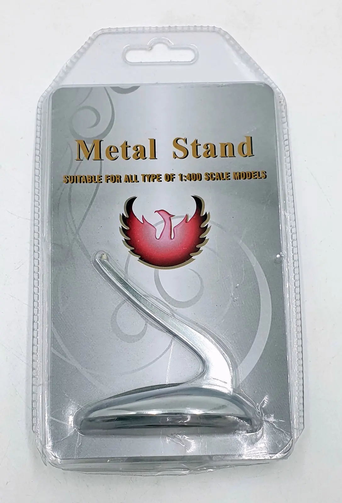 Phoenix 30005 - 1/400 Scale Aircraft Chrome Metal Display Stand 1
