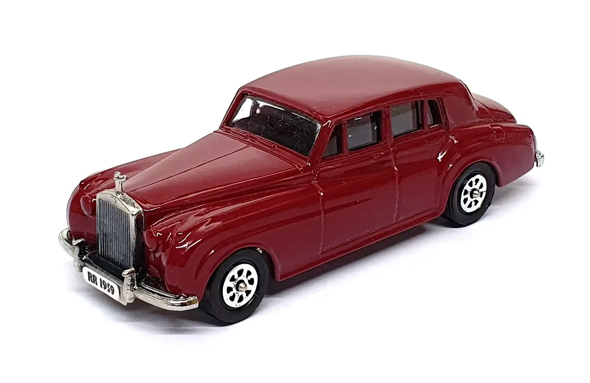 Seerol Appx 10.5Cm Long Diecast Sl59m - 1959 Rolls Royce Silver Cloud - Maroon 1