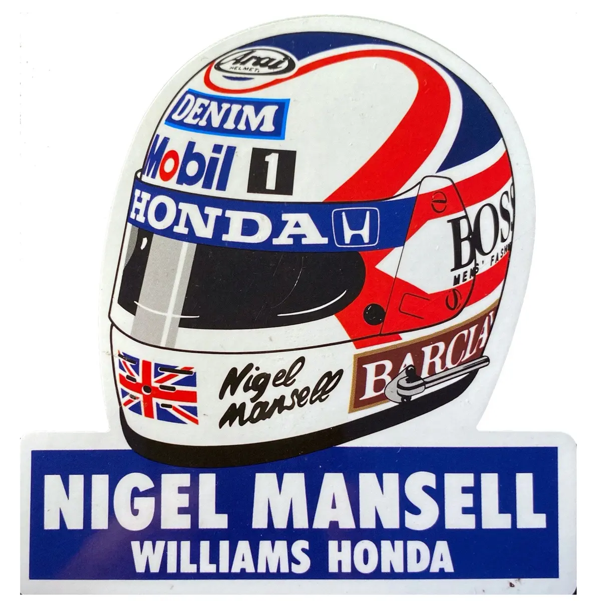 Honda Driver - Mansell 1987 1