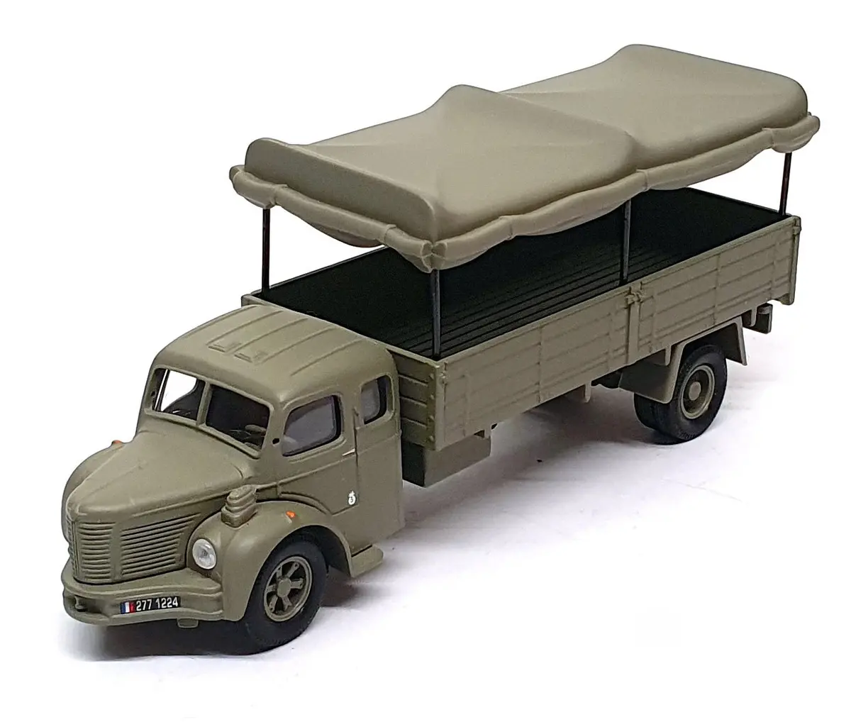 Corgi 1/50 Scale Diecast 73801 - Berliet Glr8 Covered Military Vehicle - Green 1