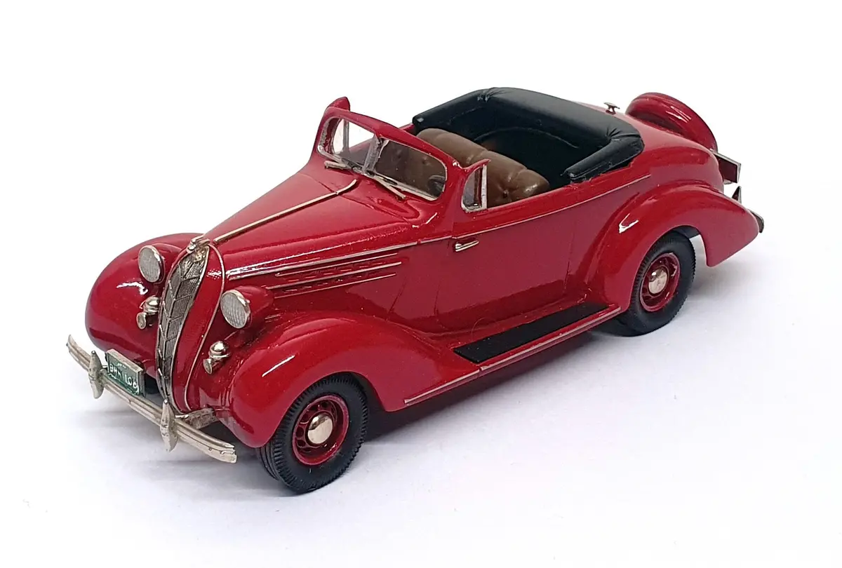 Brooklin 1/43 Scale Brk102 - 1936 Hudson Terraplane Convertible J. Roberts 1