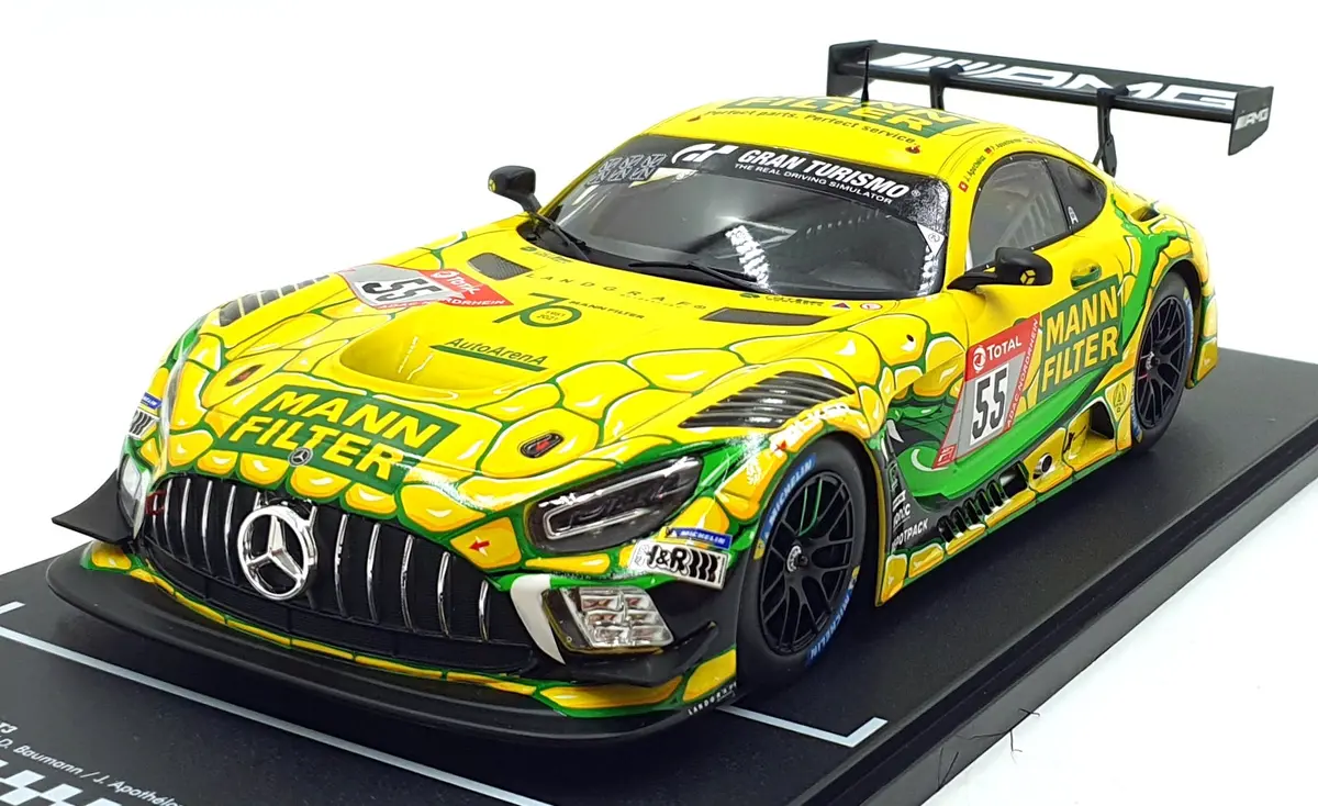 Ixo 1/18 Scale Legt18-22Nur007 - Mercedes Amg Gt3 #55 24Hr Nurburgring 2022 1