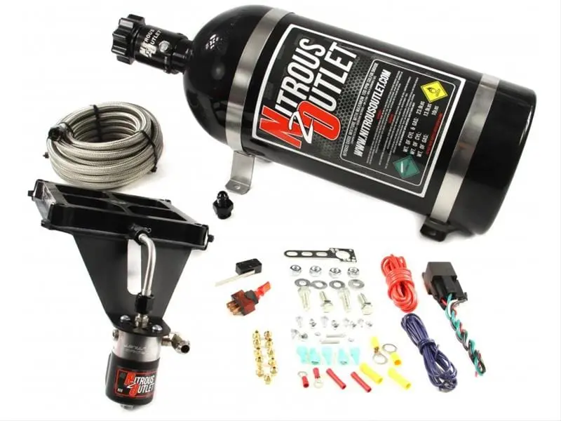 Nitrous Outlet 00-10682-Gen3-12 Stinger Geniii 4500 Race Nitrous Plate System 1