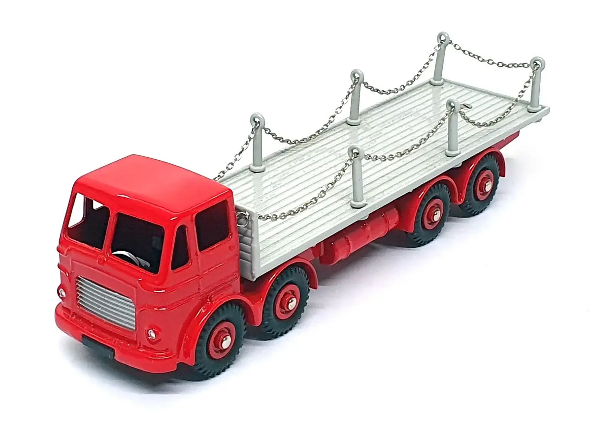 Atlas Editions Dinky Supertoys Lo361r - Leyland Octopus With Chains - Red 1