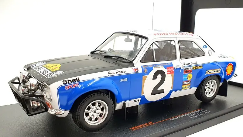 Ixo 1/18 Scale 18Rmc075a - Ford Escort Mk1 Rs 1600 #2 Safari 1973 R.Clark 1