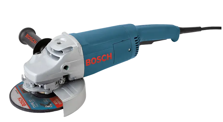 Bosch 1772-6 7 In. 15 Amp Large Angle Grinder With Rat Tail Handle 1