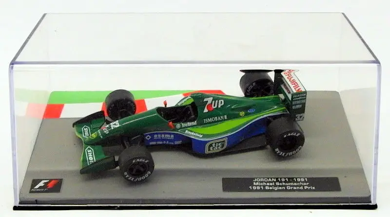 Altaya 1/43 Scale Model Car 20318V - F1 Jordan 191 1991 - Michael Schumacher 1