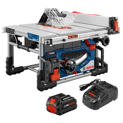 Bosch Gts18v-08N14 18V 8-1/4 In. Portable Table Saw Kit (1 X 8.0 Ah) 1