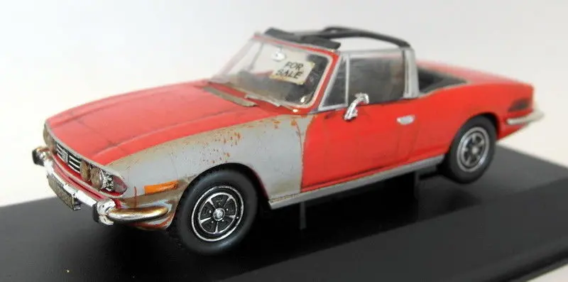 Vanguards 1/43 Va10101 Triumph Stag Pimento Red Hidden Treasures 1