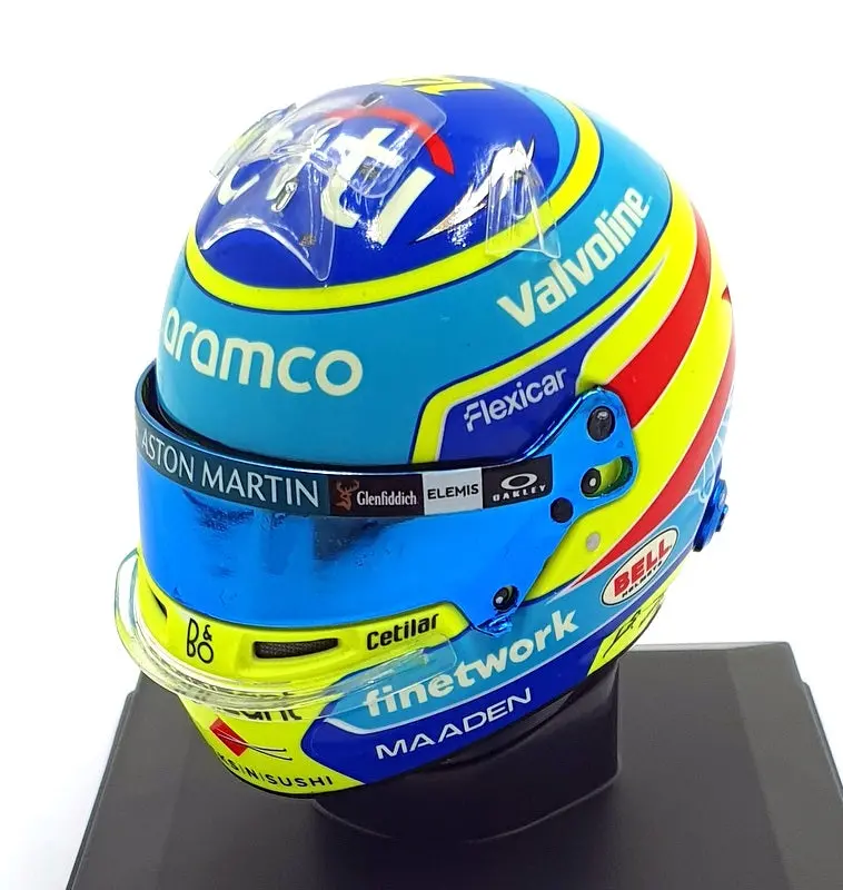Spark 1/5 Scale 5Hf192 - F1 Helmet F. Alonso Aramco 2025 1