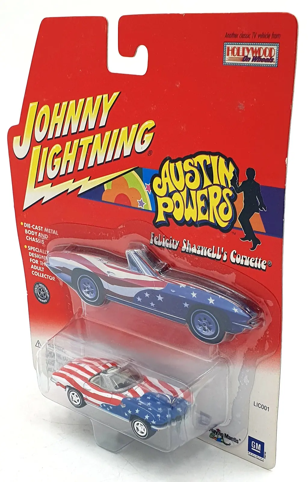 Johnny Lightning 1/64 Scale 362-20 - Corvette Austin Powers Fs - Usa 1