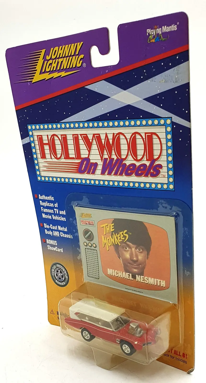 Johnny Lightning 1/64 Scale 431-00A - The Monkees Monkeemobile - Show Card 1