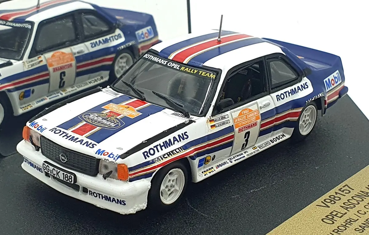 Vitesse 1/43 Scale V98157 - Opel Ascona 400 #3 Sanremo Rally 1982 1