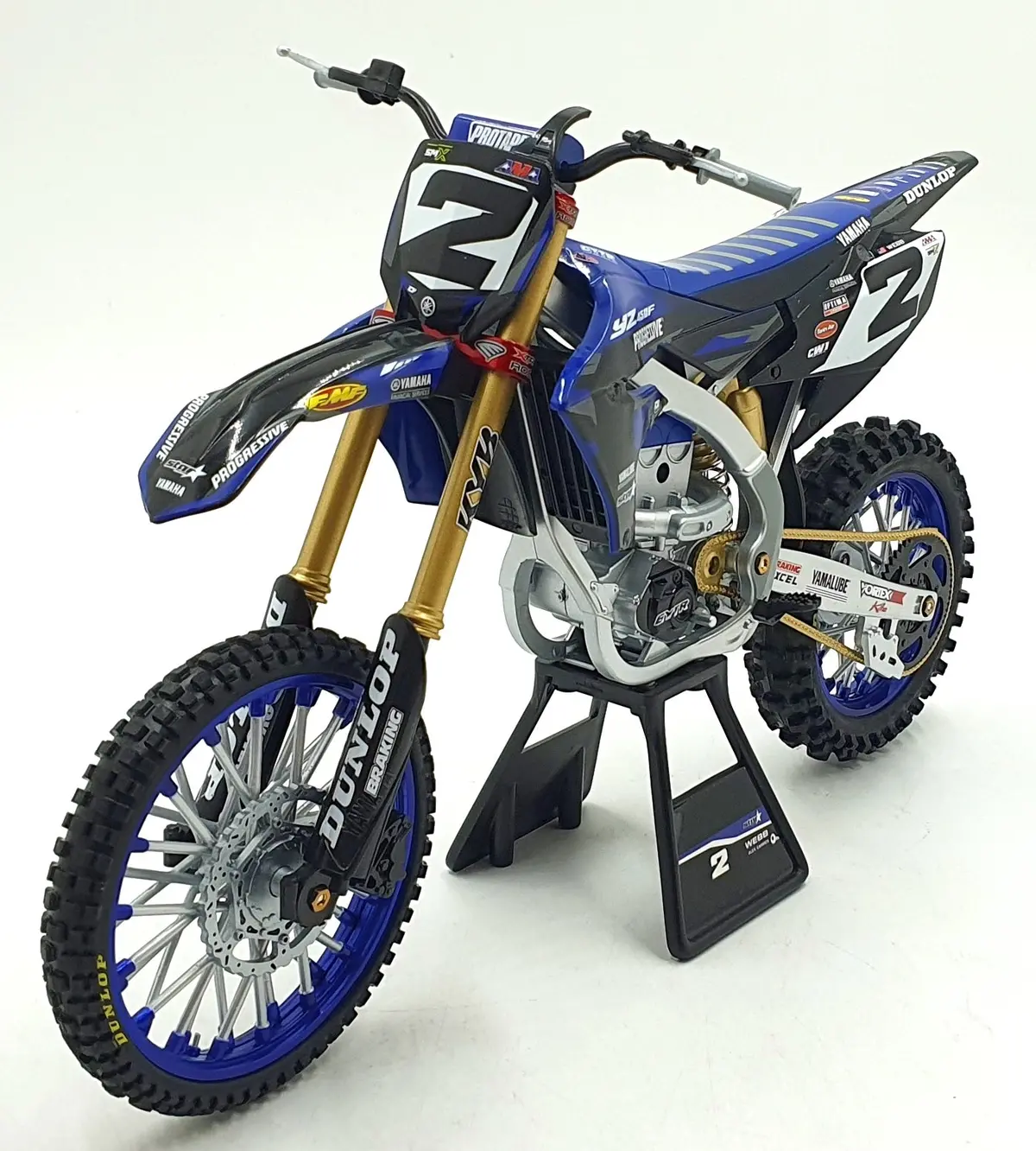 Newray 1/6 Scale 49753 - Yamaha Yz450f Motorbike #2 - Cooper Webb 1