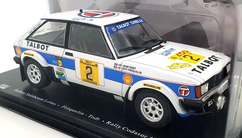 Hachette 1/24 Scale G113u028 - Talbot Sunbeam Lotus Argentina 1981 Frequelin 1