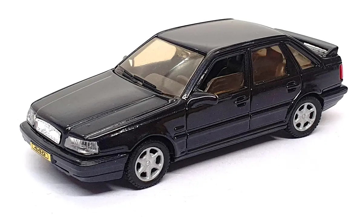 Doorkey 1/43 Scale Diecast D-131 - 1994 Volvo 440 Turbo - Dk. Blue 1