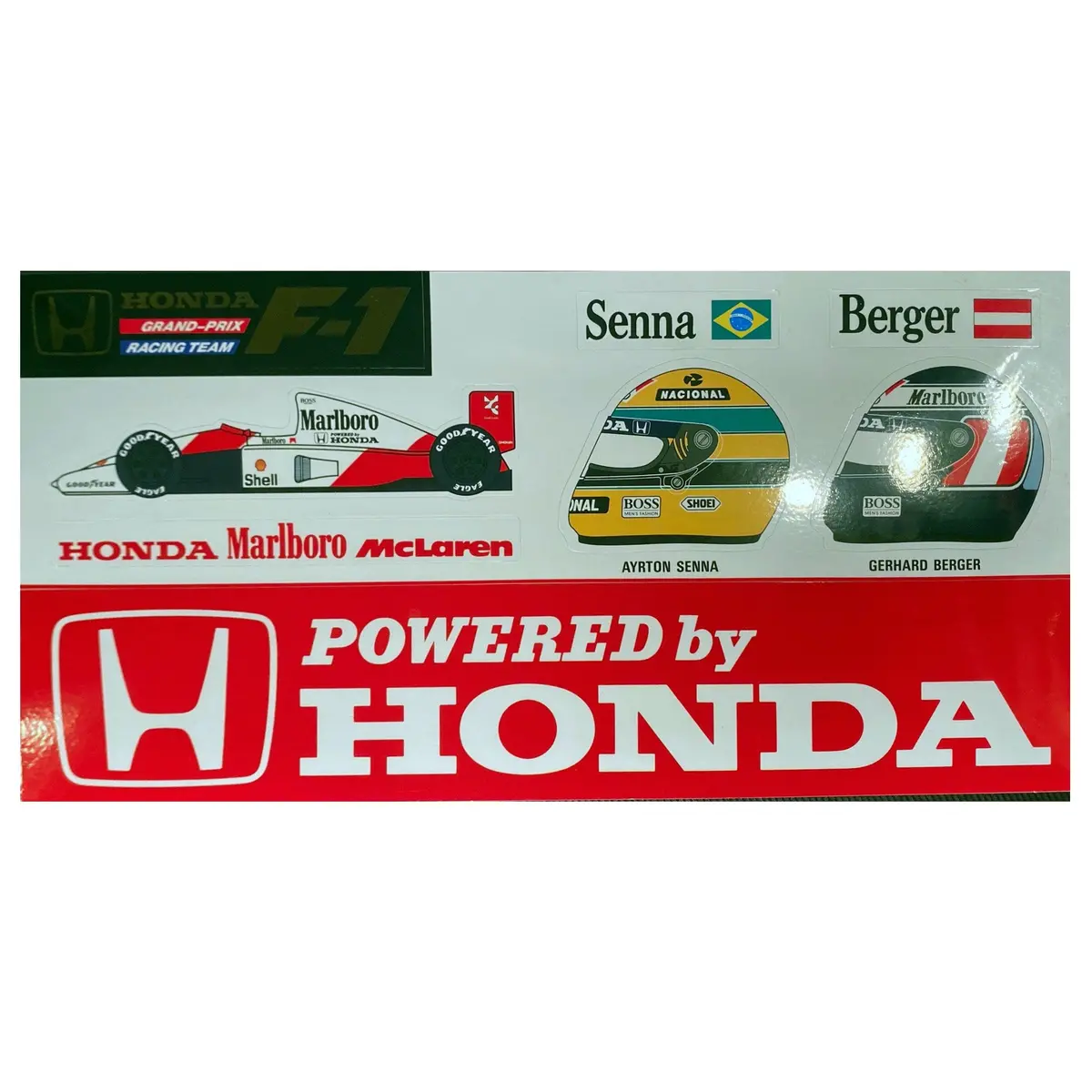Honda Grand Prix Racing Team - Senna Berger - 1992 1