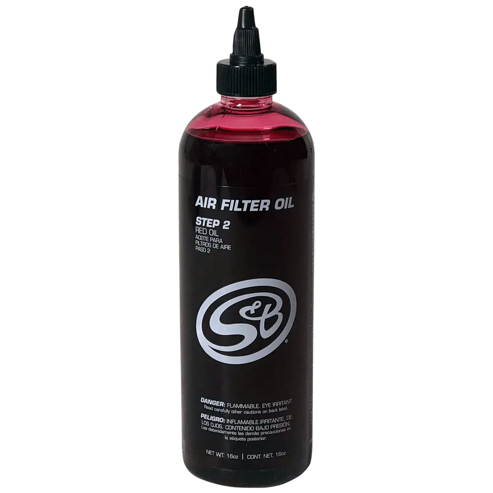 16 Oz. Bottle Of Air Filter Oil - Red 1