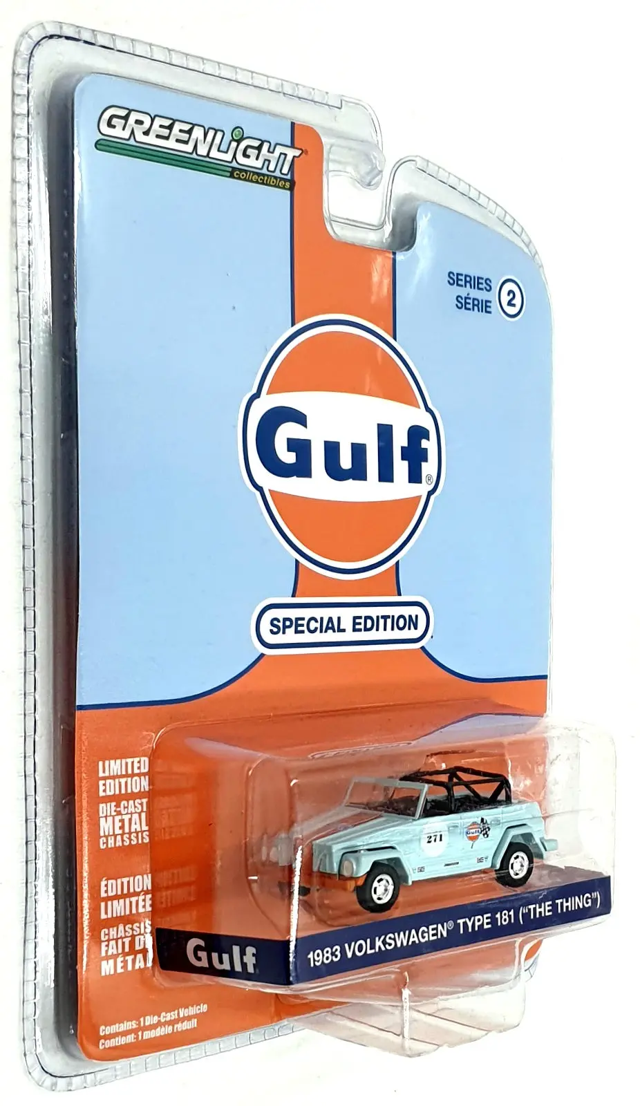 Greenlight 1/64 Scale 41145-D - 1983 Volkswagen Type 181 (The Thing) #271 1