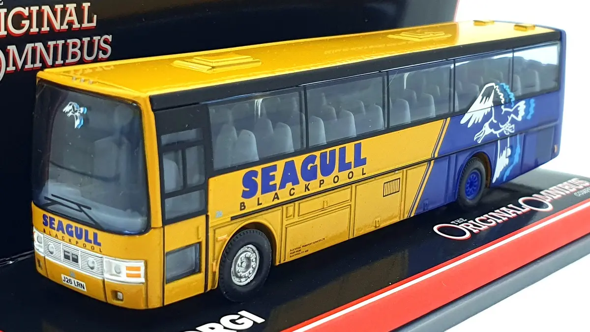 Corgi 1/76 Scale Diecast 42723 - Van Hool Alizee Seagull Coaches 1