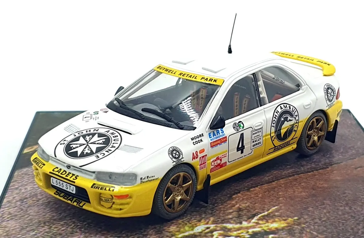Trofeu 1/43 Scale 618 - Subaru Impreza #4 St John Ambulance Manx Rally 1995 1