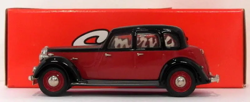 Somerville Models 1/43 Scale 148 - 1937 Rover P-2 (6 Light) - Maroon/Black 1