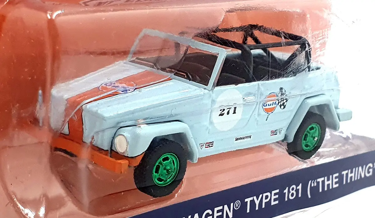 Greenlight 1/64 Scale 41145-D - 1983 Volkswagen Type 181 (The Thing) #271 Chase 2