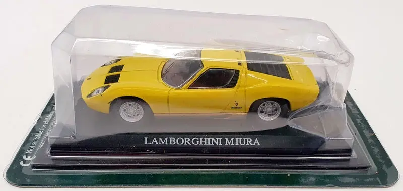 Altaya 1/43 Scale Model Car Ir13 - Lamborghini Miura - Yellow 1