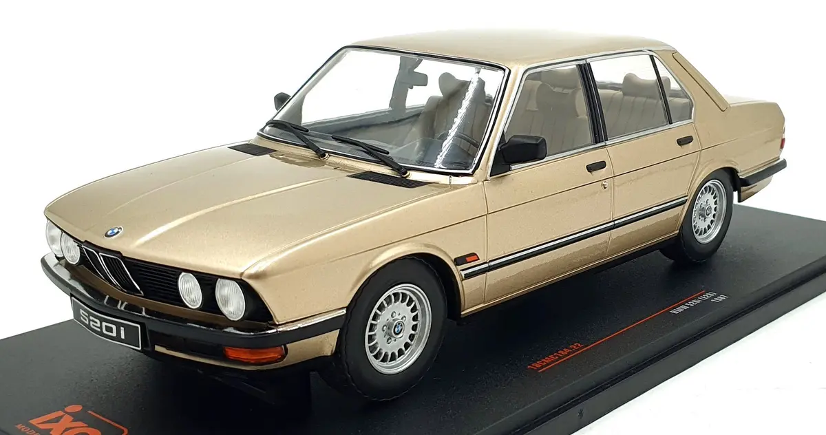 Ixo 1/18 Scale 18Cmc184.22 - 1987 Bmw 520I (E28) 24H Spa - Met Gold 1