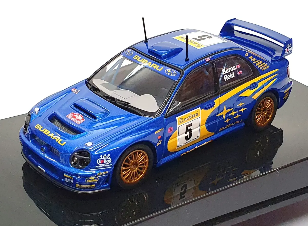 Autoart 1/43 Scale 60193 - Subaru Impreza Wrc  #5 Monte Carlo Rally 2001 1