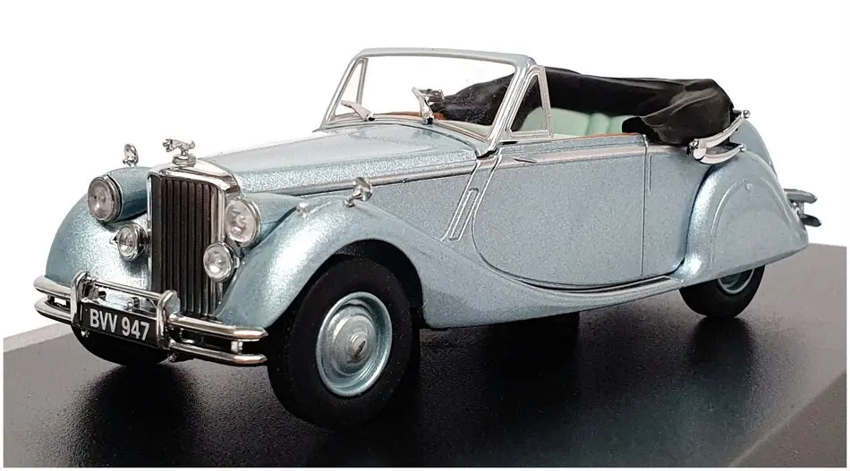 Oxford Diecast 1/43 Scale 43Jag5001 - Jaguar Mkv Dhc Open - Opalescent Silver 1