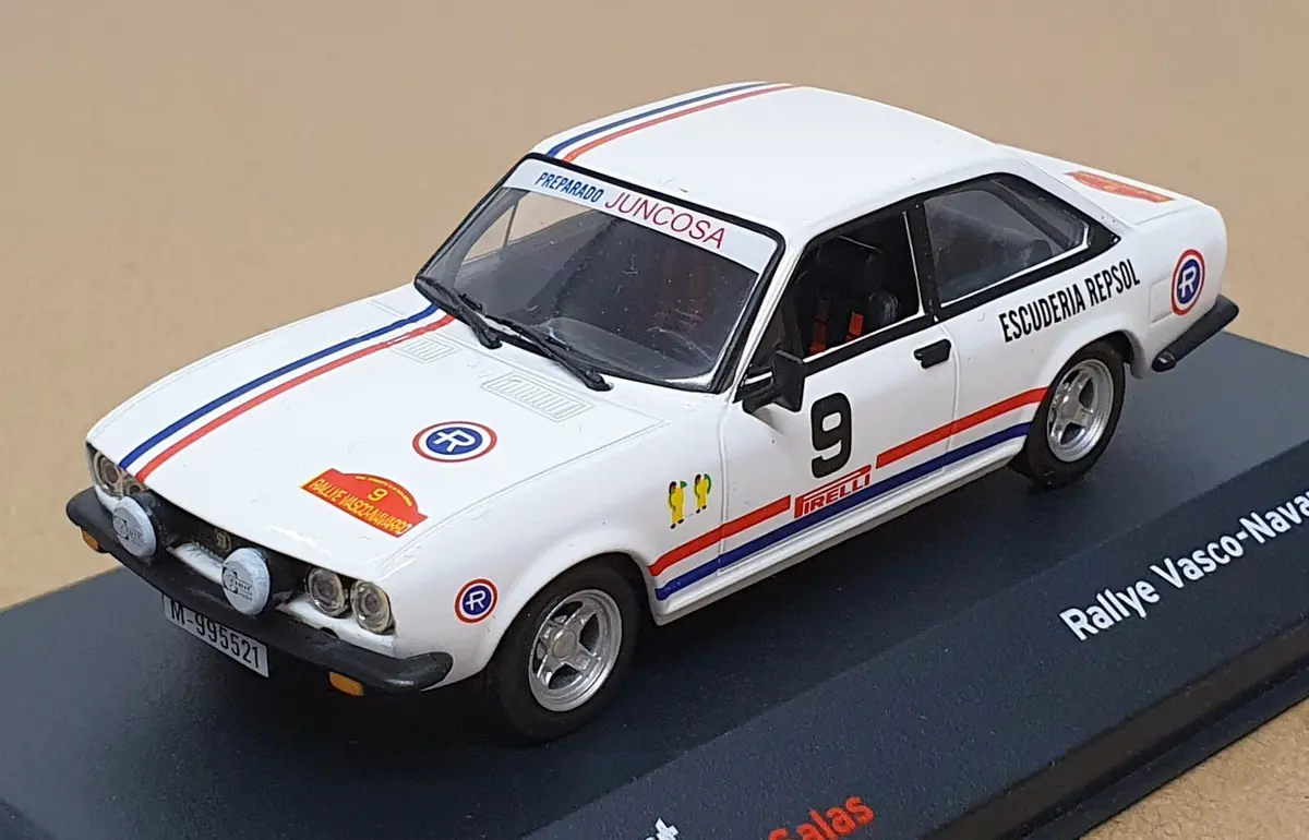 Altaya 1/43 Scale St124 - Seat 124 Sport #9 Rallye Vasco-Navarro 1971 1