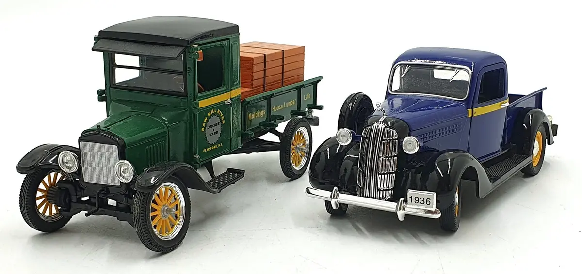 National Motor Mm 1/32 Scale Vty6 - 1936 Dodge Pickup 1923 Ford Model Tt Pickup 1