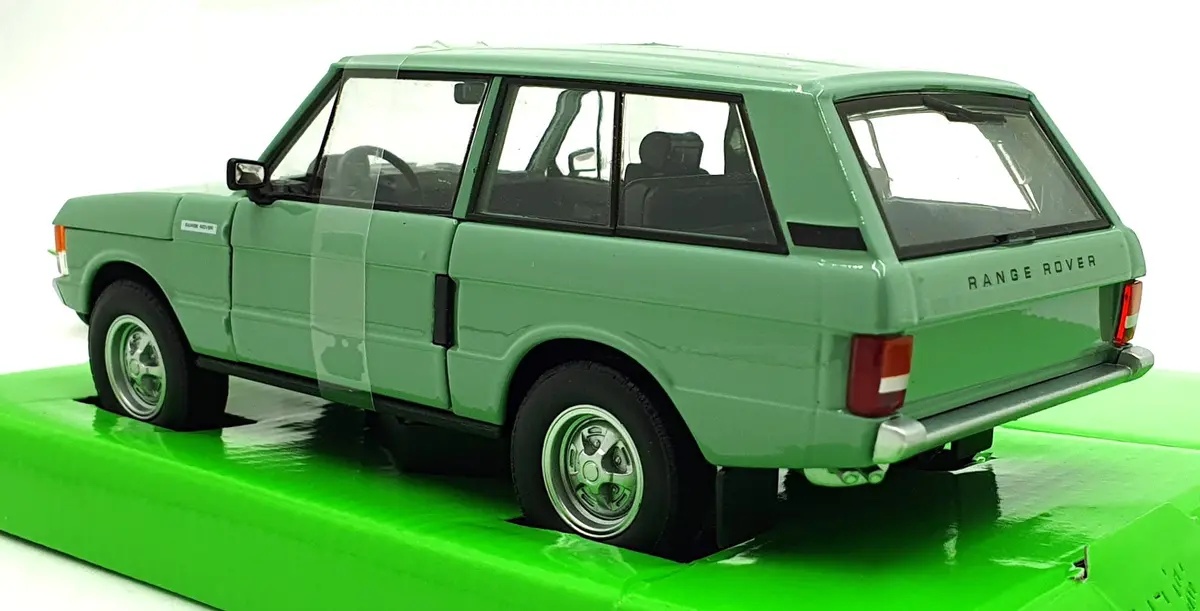 Welly Nex 1/24 Scale Diecast 24128W-Green - 1970 Land Rover Range Rover - Green 2