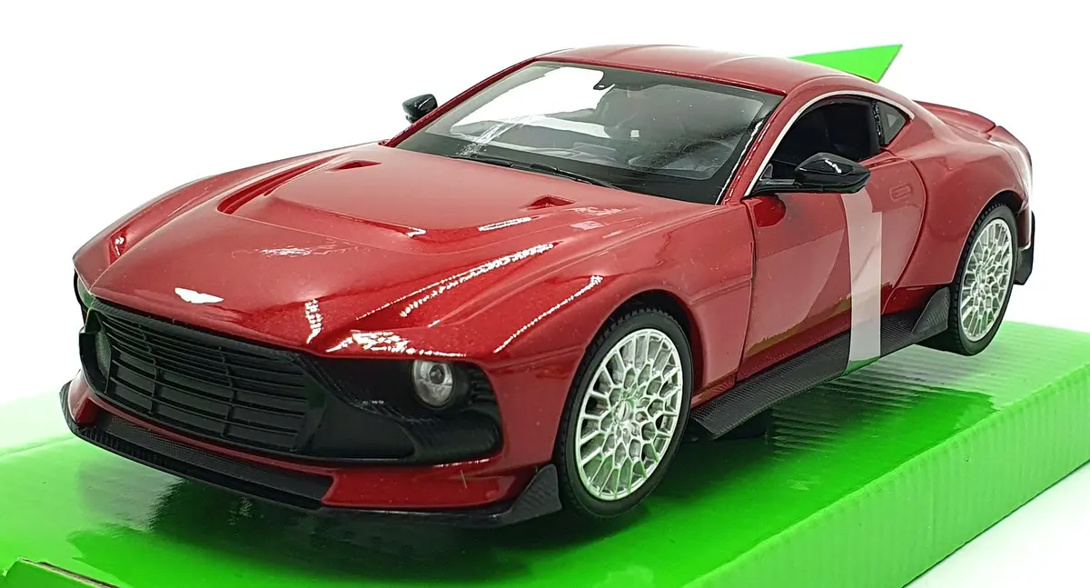 Welly Nex 1/24 Scale Diecast 24130W-M.Rd - Aston Martin Valour - Met. Red 1