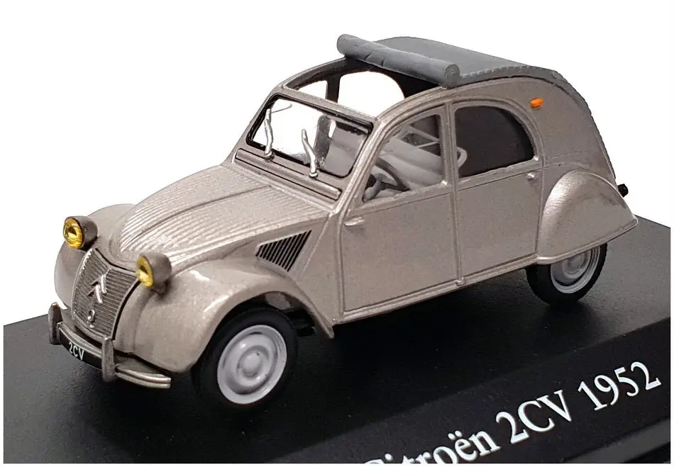 Atlas Editions 1/43 Scale Diecast 2 891 016 - 1952 Citroen 2Cv - Grey 1