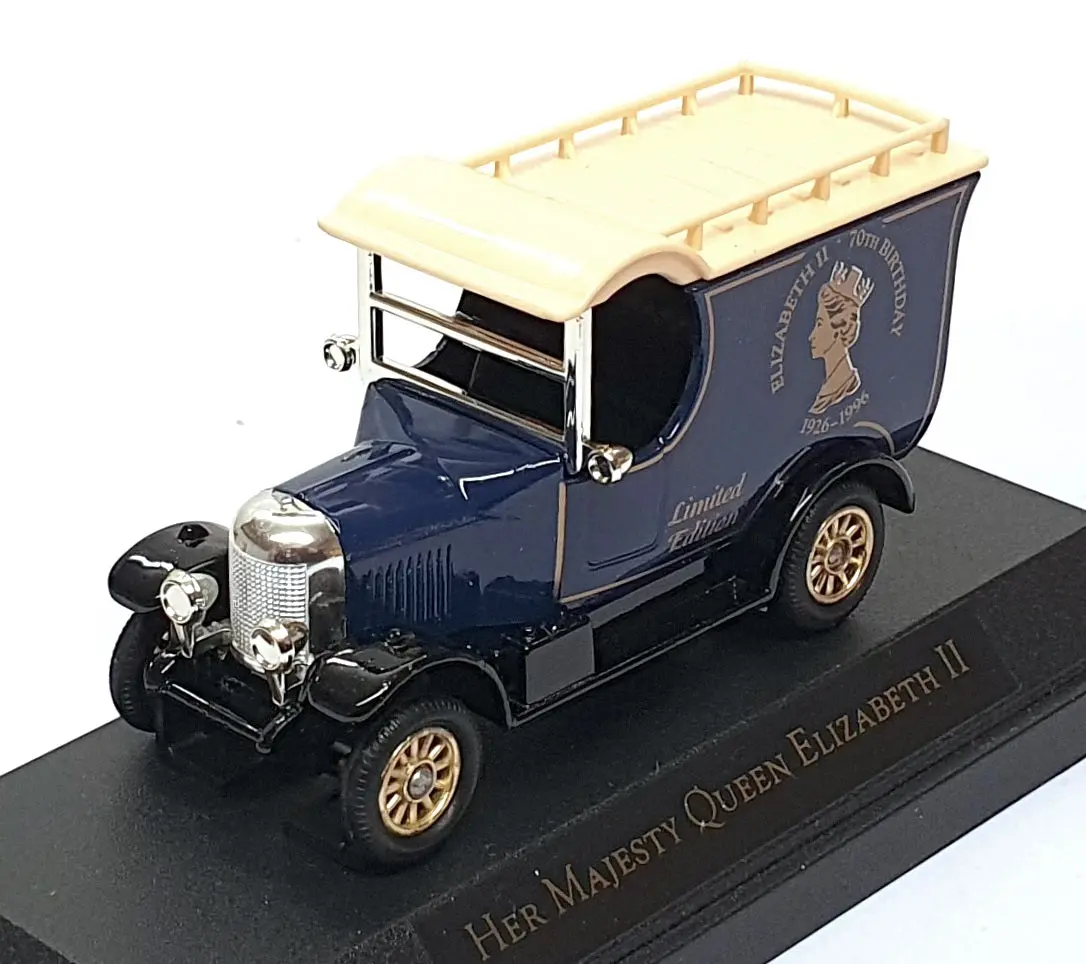 Lledo Diecast Ll7096b - Morris Van Queen Elizabeth 11 70Th Birthday Souvenir 1
