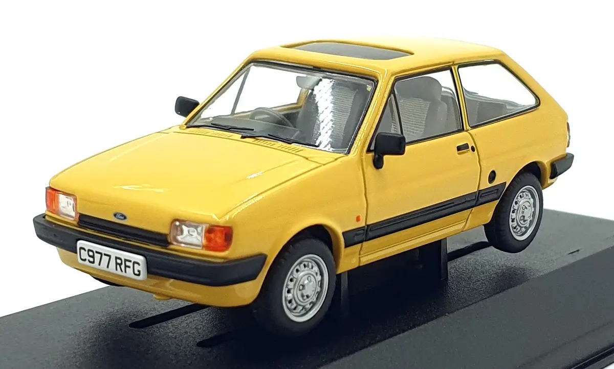 Vanguards Collector Club Model 1/43 Scale Va14404 - Ford Fiesta Mk2 1.1L Yellow 1